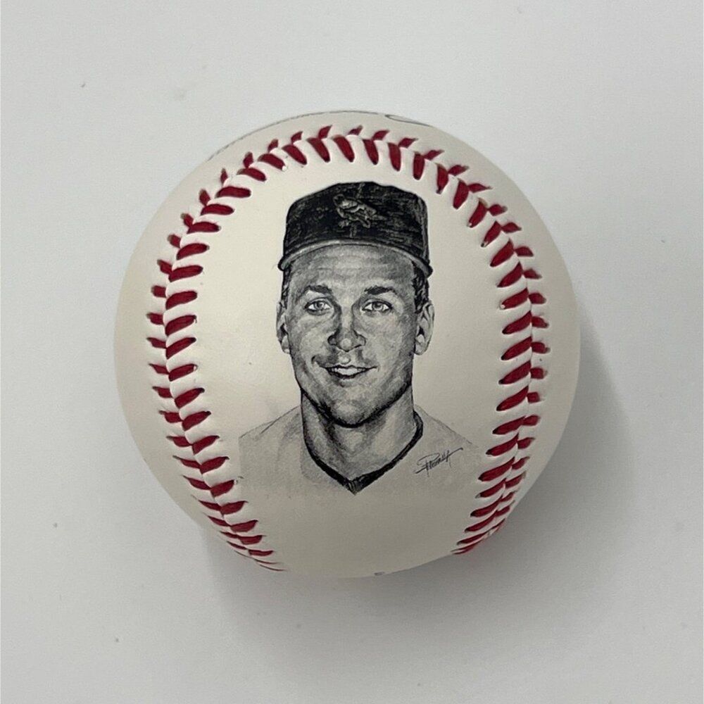 Cal Ripken Jr. Commemorative Baseball Fotoball 2131 Consecutive Games